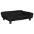 Produktbild 2 för Barnsoffa svart 70x45x26 cm sammet