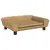 Produktbild 2 för Barnsoffa brun 70x45x26 cm sammet