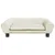 Produktbild 3 för Barnsoffa gräddvit 70x45x26 cm sammet