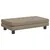 Produktbild 7 för Barnsoffa med fotpall cappuccino 100x50x30 cm konstläder