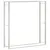 Produktbild 2 för Vedställ 110x28x116 cm rostfritt stål