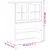 Produktbild 12 för Högskåp FLAM 80x40x180 cm massiv furu
