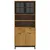 Produktbild 5 för Högskåp FLAM 80x40x180 cm massiv furu