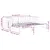 Produktbild 11 för Dagbädd utdragbar rosa 90x200 cm sammet