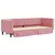 Produktbild 3 för Dagbädd utdragbar med lådor rosa 80x200 cm sammet