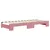 Produktbild 8 för Dagbädd utdragbar med lådor rosa 80x200 cm sammet