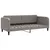 Produktbild 6 för Dagbädd utdragbar taupe 80x200 cm tyg