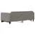 Produktbild 5 för Dagbädd utdragbar taupe 100x200 cm tyg