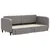 Produktbild 3 för Dagbädd utdragbar med lådor taupe 80x200 cm tyg