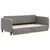 Produktbild 3 för Dagbädd utdragbar med lådor taupe 90x200 cm tyg