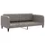 Produktbild 6 för Dagbädd utdragbar med lådor taupe 90x200 cm tyg