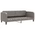 Produktbild 4 för Dagbädd utdragbar med lådor taupe 80x200 cm tyg