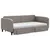 Produktbild 3 för Dagbädd utdragbar med lådor taupe 100x200 cm tyg