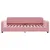 Produktbild 4 för Dagbädd med madrass rosa 80x200 cm sammet