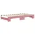 Produktbild 8 för Dagbädd utdragbar med lådor rosa 90x200 cm sammet
