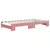 Produktbild 5 för Dagbädd utdragbar med lådor rosa 90x200 cm sammet