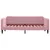 Produktbild 7 för Dagbädd utdragbar rosa 80x200 cm sammet