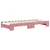 Produktbild 8 för Dagbädd utdragbar rosa 90x200 cm sammet