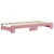 Produktbild 5 för Dagbädd utdragbar med madrasser rosa 80x200 cm sammet