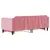 Produktbild 5 för Dagbädd utdragbar med lådor rosa 80x200 cm sammet
