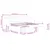 Produktbild 12 för Dagbädd utdragbar med lådor rosa 100x200 cm sammet