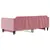 Produktbild 5 för Dagbädd utdragbar med lådor rosa 100x200 cm sammet