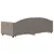Produktbild 5 för Dagbädd utdragbar med lådor taupe 80x200 cm tyg