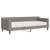 Produktbild 2 för Dagbädd med madrass taupe 80x200 cm tyg