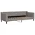 Produktbild 4 för Dagbädd utdragbar taupe 80x200 cm tyg