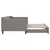 Produktbild 8 för Dagbädd utdragbar taupe 90x200 cm tyg