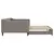 Produktbild 8 för Dagbädd utdragbar taupe 100x200 cm tyg
