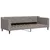 Produktbild 4 för Dagbädd utdragbar med lådor taupe 80x200 cm tyg