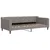 Produktbild 4 för Dagbädd utdragbar med lådor taupe 90x200 cm tyg