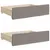 Produktbild 9 för Dagbädd utdragbar med lådor taupe 80x200 cm tyg