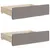 Produktbild 9 för Dagbädd utdragbar med lådor taupe 100x200 cm tyg