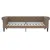 Produktbild 7 för Dagbädd utdragbar med madrasser cappuccino 90x200 cm konstläder