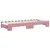 Produktbild 5 för Dagbädd utdragbar med madrasser rosa 80x200 cm sammet