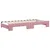 Produktbild 8 för Dagbädd utdragbar med lådor rosa 90x200 cm sammet