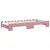 Produktbild 5 för Dagbädd utdragbar med lådor rosa 90x200 cm sammet