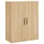Produktbild 5 för Högskåp sonoma-ek 69,5x34x180 cm konstruerat trä