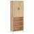 Produktbild 2 för Högskåp sonoma-ek 69,5x34x180 cm konstruerat trä