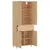 Produktbild 4 för Högskåp sonoma-ek 69,5x34x180 cm konstruerat trä