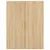 Produktbild 6 för Högskåp sonoma-ek 69,5x34x180 cm konstruerat trä