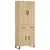 Produktbild 2 för Högskåp sonoma-ek 69,5x34x180 cm konstruerat trä