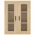 Produktbild 6 för Högskåp sonoma-ek 69,5x34x180 cm konstruerat trä