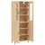 Produktbild 4 för Högskåp sonoma-ek 69,5x34x180 cm konstruerat trä