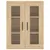 Produktbild 6 för Högskåp sonoma-ek 69,5x34x180 cm konstruerat trä