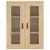 Produktbild 6 för Högskåp sonoma-ek 69,5x34x180 cm konstruerat trä