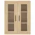 Produktbild 6 för Högskåp sonoma-ek 69,5x34x180 cm konstruerat trä