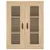 Produktbild 6 för Högskåp sonoma-ek 69,5x34x180 cm konstruerat trä
